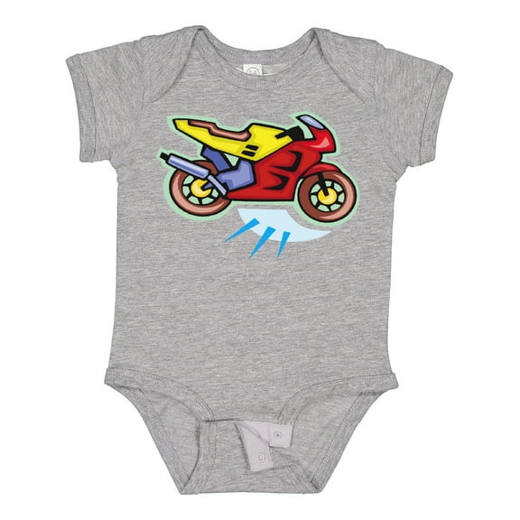 Inktastic Crotch Rocket Motorcycle Boys or Girls Baby Bodysuit