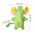 thumbnail image 2 of Pet Toy Elephant Squeaking Sound Dog Plush Toy, 2 of 3