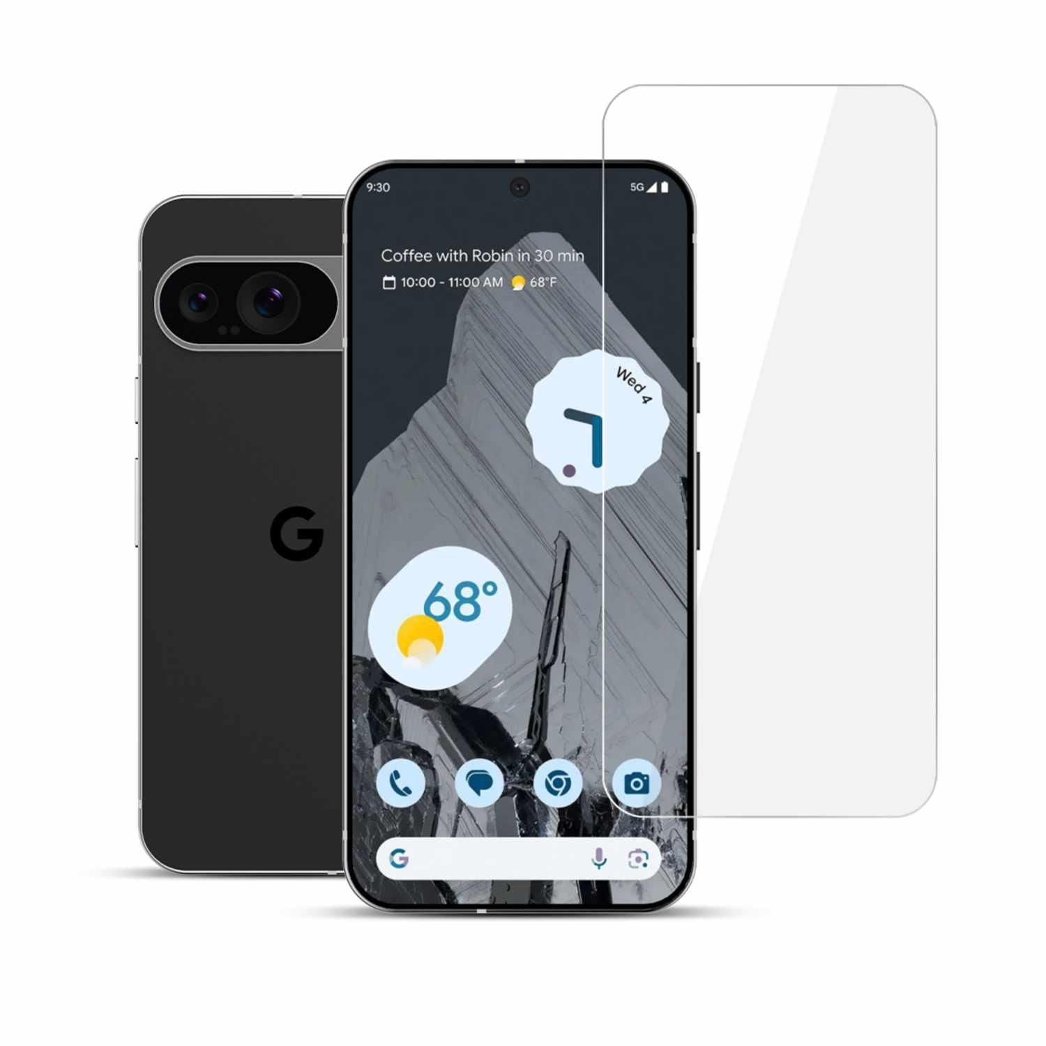 22 Cases Tempered Glass Screen Protector Pixel 9