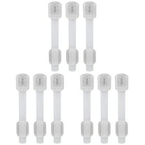 WORGEOUS 9 Pcs Baby Safety Locks Household Child Safety Door Strap Locks for Cabinet