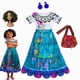 thumbnail image 1 of Encanto película Mirabel Madrigal disfraz verano niñas princesa vestido Vestidos carnaval niños ropa conjunto Cosplay fiesta vestido Up9-10T (Tag150) Gao Jinjia LED, 1 of 2