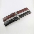 thumbnail image 4 of 23mm COUTURIER Series T035439A T035617A T035439.617 Genuine Leather curved end Watch Band Strap Bracelet+Silver Butterfly Buckle For T035, 4 of 5