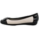 thumbnail image 2 of Zapatos planos Anne Klein UNA para mujer crema/negro, 2 of 7