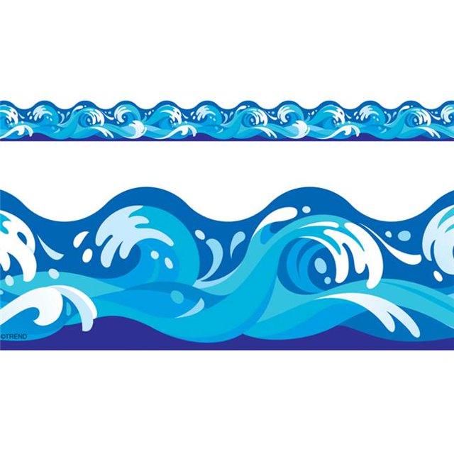 Trend Entreprises T-92701-6 Vagues d'Eau Formidable Tondeuse - Pack de 6