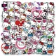 thumbnail image 2 of 50 pegatinas de la serie Sanrio Hello Kitty Kuromi, bonitas pegatinas multiusos, impermeables, decorativas, para refrigerador y ordenador, 2 of 5