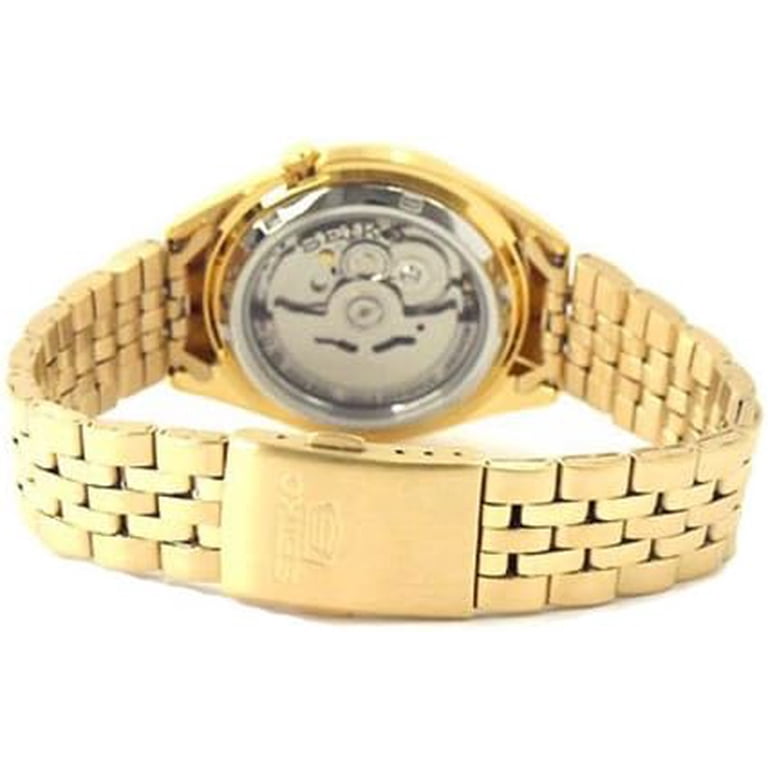 Seiko, Men's Watch, SNKL38, Gold Dial with Yellow Gold-tone