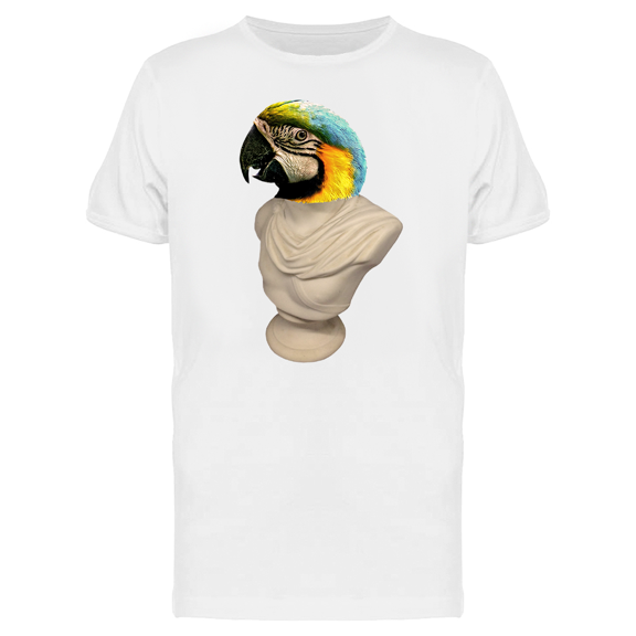 A Bird�s Chest Men's White T-shirt