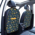 thumbnail image 5 of Uemuo Modern Excavator Printed Car Back Seat Protector,2 Pcs Backseat Car Organizer, Kick Mats Back Seat Protector , Back Seat Organizer for Kids, 5 of 8