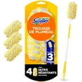 thumbnail image 2 of Swiffer Duster Kit with 3 ft Extendable Handle, Heavy Duty Dusting Starter Kit with, For Ceiling Fans, Vents and Hard to Reach Places, 2 of 12