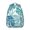 Sky-blue, variant on Hawaii Tropical Wind Palm Leaves Print Laptop Backpack: Perfect Gift for Students, Durable Lightweight Daypack with Large Capacity for High School, College, Campus Commute, Work, and Travel