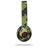 Skin Decal Wrap for Beats Solo 2 and Solo 3 Wireless Headphones WraptorCamo Old School Camouflage Camo Army (BEATS NOT INCLUDED) by WraptorSkinz