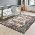 thumbnail image 2 of Ultrug Vintage Rugs Soft Accent Area Rug for Bedroom Living Room Home Decor Boho Carpet,4'x6',Green, 2 of 7