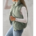 thumbnail image 2 of Sherrylily Women Quilted Vest Zip Up Sleeveless Puffer Padded Outwear, 2 of 3