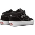thumbnail image 3 of VANS Half Cab Skate Unisex/Adult shoe size Men 8/Women 9.5  Athletics VN0A5FCDY28 Black/White, 3 of 5