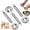 3pcs, variant on Stainless Steel Egg Yolk Separator, Egg Yolk White Filter Divider Tool with Long Handle, egg Yolks White separator for Kitchen Cooking and Baker