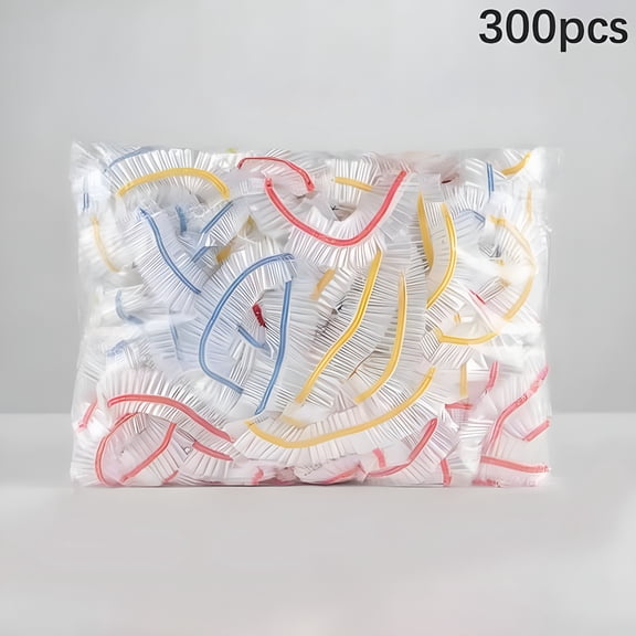 ACDANC 100/200/300pcs Food Grade Fruit Fresh-keeping Plastic Bag Kitchen Accessories Colorful Saran Wrap Disposable Food Cover