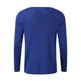 thumbnail image 5 of VJATTWR Long Sleeve Tee Shirt with Pocket, Men's Sizes L, 5 of 7