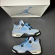 thumbnail image 2 of Ni - ke Size 8.5 - Ni - ke Air Jordan 4 Retro University Blue Men's Shoes - CT8527 400, 2 of 5