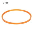 thumbnail image 3 of Uxcell 2pcs MB Series Standard Sewing Machine Belts MB350 Motor Triangle V-Belt with Single Tooth, 3 of 6