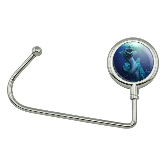 Sea Serpent Ocean Monster Dragon Fantasy Purse Bag Hanger Holder Hook