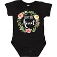 thumbnail image 3 of Inktastic I Love My Aunt Flower Circle Boys or Girls Baby Bodysuit, 3 of 5