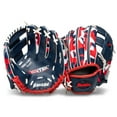 thumbnail image 2 of Franklin Sports RTP Youth Teeball Glove, 9.5 in, Navy/Red, Right Hand Throw, 2 of 7