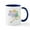 White/Navy Inside, variant on CafePress - Tinkerbell Dancer Mug - 11 oz Ceramic Mug - Novelty Coffee Tea Cup