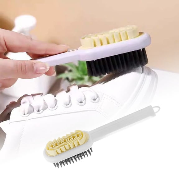 Universal Two In One Shoe Polisher (for Suede) Rubber Eraser With Soft Suitable For Cleaning Suede And Leather Cleaning Brush