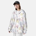 thumbnail image 3 of Lsque Hand Drawn Rabbit UPF 50+ Lightweight Sun Protection Men's Women's Long Sleeve Shirt, Hoodie Performance -Small, 3 of 9