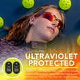 thumbnail image 3 of Franklin Sports Pickleball Sunglasses - All Sport UV Glasses for Tennis, Pickleball, Cycling, Rowing + More - Athletic Shades with Headband + Carry Bag, 3 of 9