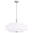 thumbnail image 1 of Livex Lighting 50875-91 Meridian 5 Light 24 inch Brushed Nickel Pendant Ceiling Light, 1 of 1