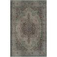 thumbnail image 3 of Safavieh Artisan Rug Collection Boho, Medallion, Vintage Power Loomed Grey/Fuchsia Oriental Area Rug, 5'1" x 7'6", 3 of 4