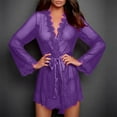 thumbnail image 2 of SuDongPo Long Sleeve Bodysuit for Women Mesh Bodysuit Top Sheer Cutout Waist Leotards, 2 of 6