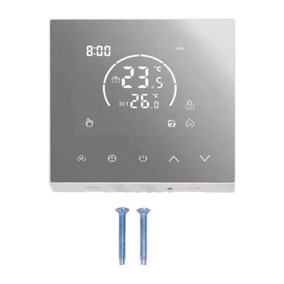 Electric Floor Heating Wall-Mounted Boiler Temperature Control Panel Thermostat