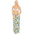 thumbnail image 2 of LA LEELA Women's Summer Beachwear Sarong Coverups Swimsuit Bikini Beach Wraps Pareo Swimwear Swim Cover ups for Women One Size Tiny Sunflower, Multicolor, 2 of 5