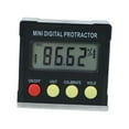 thumbnail image 3 of HAMPPLIES Mini Digital Inclinometer 1Pcs Rectangular Angle Measuring Tool for Construction Woodworking, 3 of 3