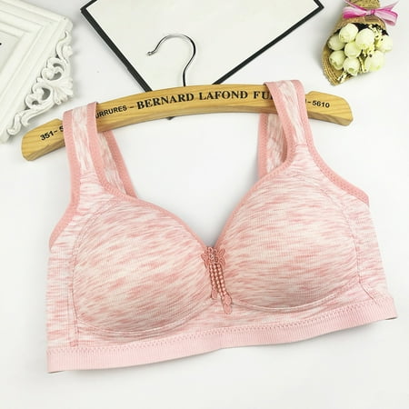 

ERTUTUYI Women Sports Underwear Underwear Mesh Breathable Hole Large Size Bra Vest Red