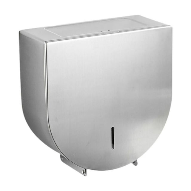 Portarrollos de papel higiénico, dispensador de rollos de papel higiénico, resistente al óxido, impermeable, moderno, montado en la pared para edifici