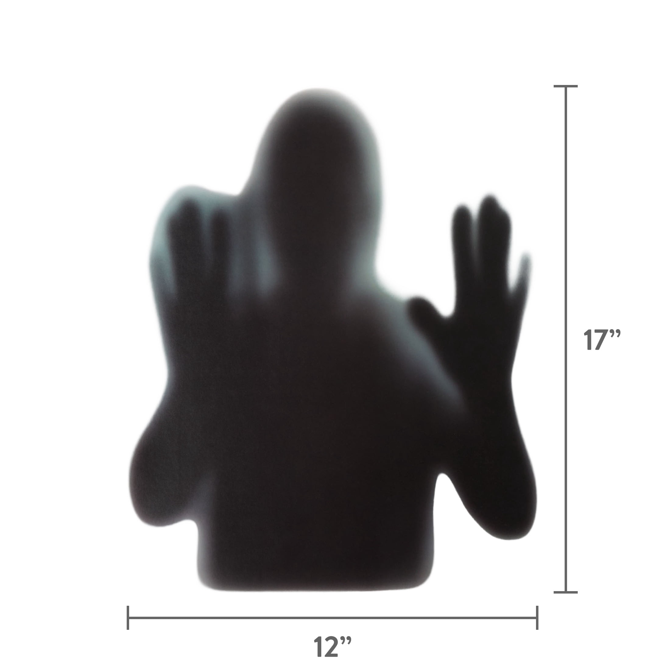 Creepy Silhouette Window Cling, Multicolor, 11.75" x 17", Halloween by Way To Celebrate
