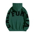 thumbnail image 4 of Ruyang Oversized Hoodies for Women Women's Long Sleeved Zipperless Printed Hoodie With Back Long Jackets Women, 4 of 5