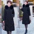 thumbnail image 2 of Chaqueta de invierno acolchada de algodón para mujeres de mediana edad y mayores, chaqueta acolchada de algodón para madres de mediana edad, 2 of 5