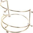 thumbnail image 4 of Soporte de exhibición de corona, soporte de almacenamiento para diadema de novia, soporte de exhibición para diadema de tiara de 2 niveles, soporte de exhibición para banda para el cabello, 4 of 5