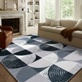 thumbnail image 2 of GUUCHA 5'x8'Area Rugs Geometric Boho Rugs for Living Room Bedroom Non-Slip Carpet,Black, 2 of 7
