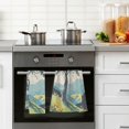 thumbnail image 4 of Yayeee 100% Cotton Hand Towels for Bathroom 16" x 28" Soft Absorbent Kitchen Towel, Mounatin at Dawn, 4 of 7