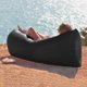 thumbnail image 5 of Sofá Inflable Sofá inflable de poliéster para acampar, tumbonas plegables, colchones de aire (negro) Ehuebsd Para Estrenar, 5 of 7