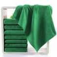 thumbnail image 4 of Dadiaei Salon Towels 10 Pack, Hand Towels for Bathroom, Quick Dry Gym Towels, Spa Face Towel, Absorbent Microfiber Towels for Salon, Barber, Gym, Bath, Pedicure and Home Hair Care,12x27.5in, 4 of 6