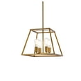 thumbnail image 4 of Celestial 4 Light Bath Sconce in Brass and Clear, 4 of 5