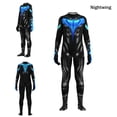 thumbnail image 4 of DC Titans 2 Nightwing Cosplay Disfraz De Halloween Body Set Adultos Y Niños, 4 of 4