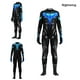 thumbnail image 4 of DC Titans 2 Nightwing Cosplay Disfraz De Halloween Body Set Adultos Y Niños, 4 of 4