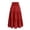 Red, variant on Bmisegm Back to School Clothes for Girls High Waist Boho Tiered Maxi Skirt with Drawstring Elastic Waist for Casual Daily Wear Girls Skirts 14-15 Years